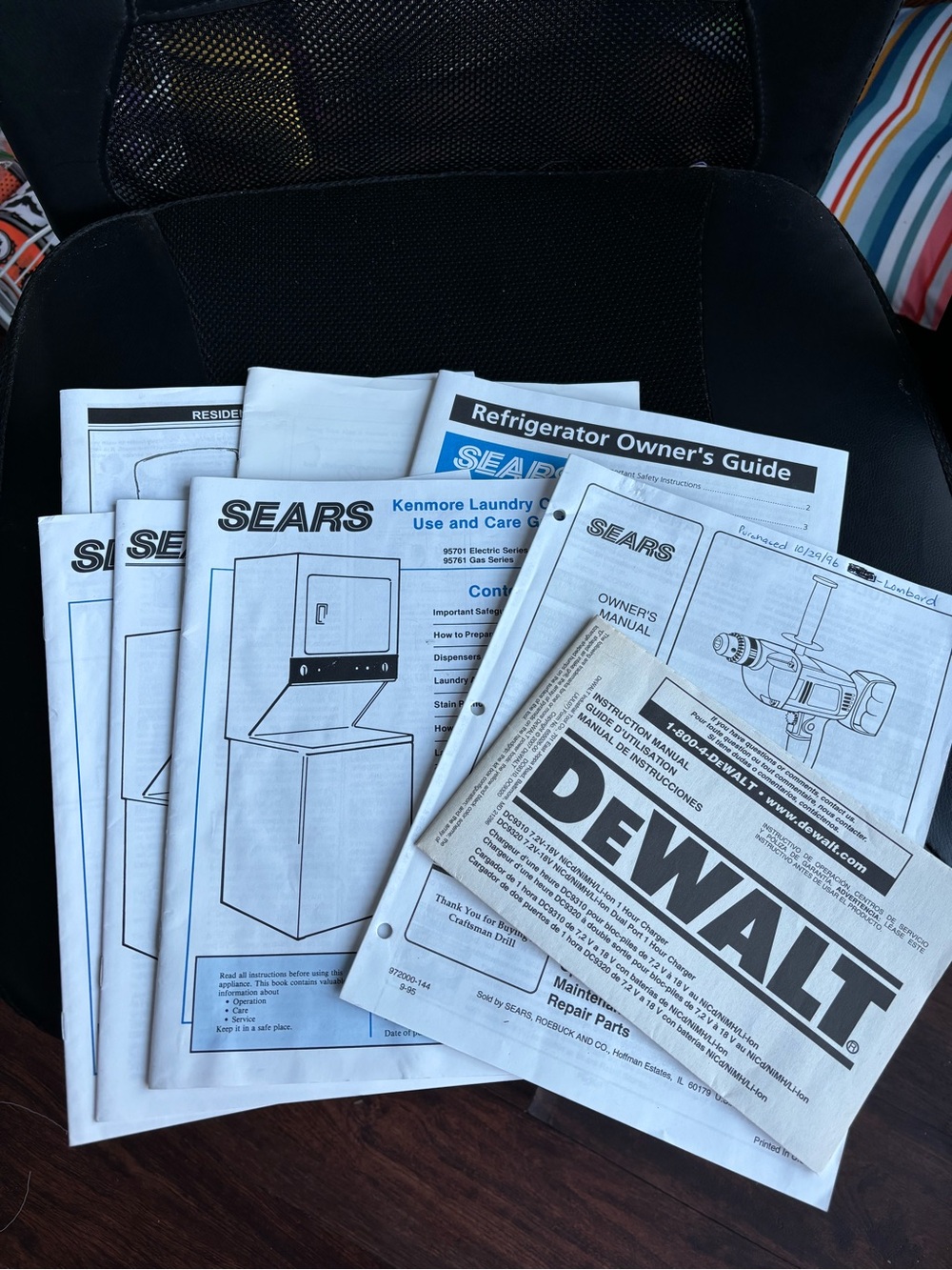 Lot Of Vintage Tools/ Appliance Instruction  Manuals
